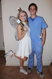 If your kid just stuffs her lost tooth under her pillow, the tooth fairy is never going to find it. Tooth Fairy Dentist Halloween2017 Couple Halloweencostumes Tooth Fairy Halloween Costume Cute Halloween Costumes Modest Halloween Costumes
