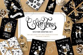 Download Christmas Vector Graphic Set Graphic By Nata Art Graphic Creative Fabrica Yellowimages Mockups