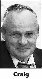 JAMES CRAIG Obituary (2015)