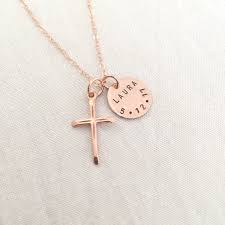 Personalised Baby Girl Or Boy Baptism Necklace First Etsy Goddaughter Gifts Baptism Necklace First Communion Gifts