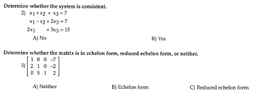 Solved Determine Whether The System Is Consistent 2 X1 Chegg Com