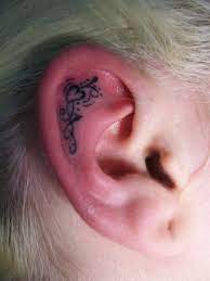 Bildergebnis Fur Ohr Tattoo Blume Ohr Tattoo Tattoo Ohr Tattoo Ideen