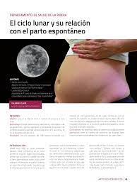 Pdf Lunar Cycle And The Influence In Spontaneous Birth