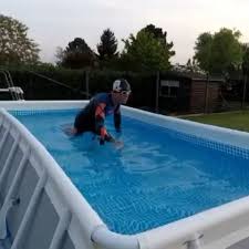 Zwemmen Video Swimming Pool Bike Run