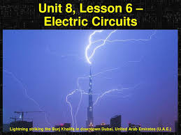 Dubai's burj khalifa became a lightning rod when thunderstorms hit the city. Learning Objectives I Can Describe The Parts Of An Electric Circuit Ppt Download