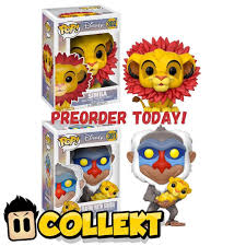 Preorder Disney Lionking Simba Rafiki With Simba Funkopops At Collekt Co Uk Today Disneyfan Disneyfreak Simba N Baby Simba Disney Lion King Funko Pop
