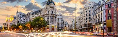 Spain (a country in europe). Spanish Course In Madrid Plaza De Espana