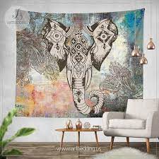 Get the best deals on elephants tapestry tapestries. Elephant Inspired Wall Tapestry Design Elephant Bohemian Wall Decor