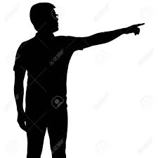 Silhouette Man With Hand Pointing Royalty Free Cliparts Vectors And Stock Illustration Image 36961647 Find the perfect silhouette man pointing stock illustrations from getty images. silhouette man with hand pointing