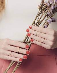 韓國簡約率性組合戒 女裝 pazzo cute nails nail colors nail art