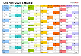 Oleh berbagi tutorial mei 19, 2021. Kalender 2021 Schweiz In Excel Zum Ausdrucken
