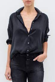 Shop for silk button down blouses at walmart.com. 100 Silk Full Button Placket With Collar Black Grosgrain Detailed Drop Shoulders Long Sleeves Shirttai Black Silk Shirt Silk Shirt Black Silk Blouse