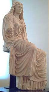 Married women wore a different garment called 'stole', although they once wore 'toga' as well before the practice was abandoned. Stola Wikipedia