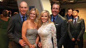 Phil mickelson's wife amy was a cheerleader for the nba's phoenix suns before they started a family. Ftq3i4umlryidm