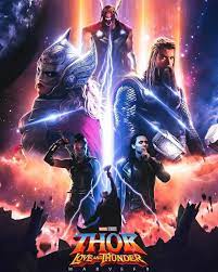 Love and thunder (inspired by marvel official logo for the movie). Marvel On Instagram Thor Love And Thunder Work Of Art Marvefx Marvel Superhero Posters Thor Posters Dc Comics Vs Marvel