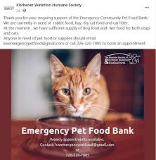 At this point in the pandemic, most food banks are accepting food donations, so donating certain food items (more on that later) is great. Pet Food Banks And Rescue Resources In Canada