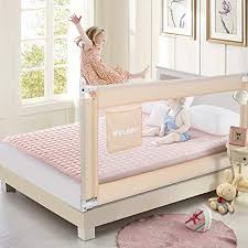 As such, it can accommodate various beds of different widths and heights. Baby Bed Rails For Queen Bed Bed Rails For Toddlers Gray 1 Side Only 24 Gears Adjustable Folding 1 8m Extra Long Toddler Bed Rail Guard For Kids Twin Infant Toddler Beds