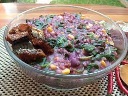 Resep Bubur Manado Beras Merah Oleh Tri Lestari Recipe Resep Makanan Kota Manado Ubi