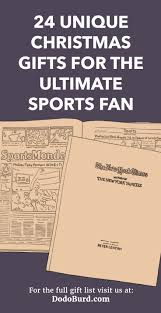 Sport gift ideas for kids, men & women. 24 Unique Christmas Gifts For The Ultimate Sports Fan Dodo Burd