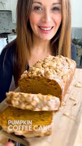 Pumpkin coffee cake. You can probably tell, I love a loaf cake. As an  amateur baker, you just can’t mess these up. I also love how the flavor  explodes and the top is super delicious. I added streusel ...