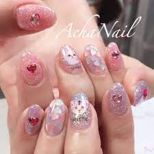 achanailさんのゆめかわ フェミニン ホログラムのネイル ネイルのアイデア ゆめかわいい ネイル ネイルデザイン