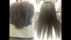 This process became popular in asia more than 20 yrs ago. Japanese Hair Straightening Super Kinky Hair Momo Hair Toronto Youtube