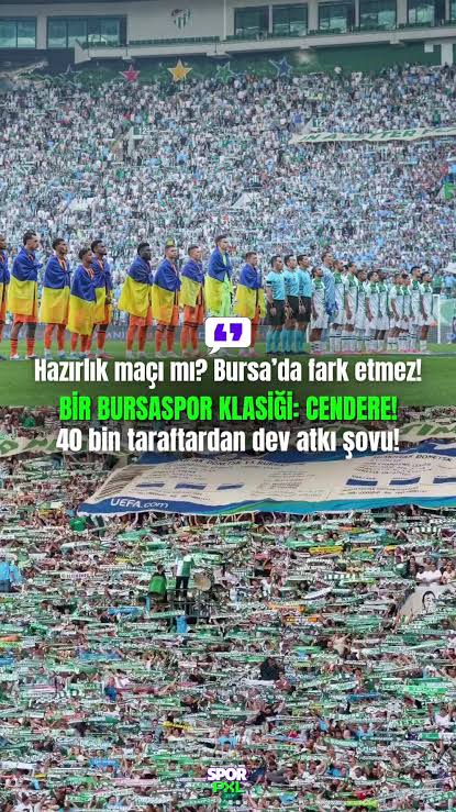 36 Bin Kişilik Hazırlık Maçı: Tribünlerdeki Asıl Oyun