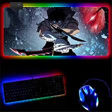 One piece cartoon mouse pad anime notbook computer xl mousepad gaming gamer mousepad laptop speed keyboard mouse mat gift manga. Mouse Pads Anime Solo Leveling Gaming Rgb Large Mouse Pad Big Mouse Mat Computer Mousepad Led Backlight Keyboard Pad 40x90x0 4cm Xxl In Oman Whizz Mouse Pads