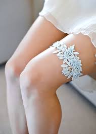 Ivy lane design country romance bridal garter set, $20, bedbathandbeyond.com. Beneath The Layers Something Blue Lace Wedding Garter Set