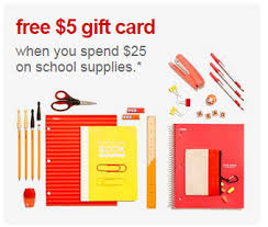 4.2 out of 5 stars with 145 ratings. Target 5 Gift Card With 25 School Supplies Purchase Cartwheel Coupons My Frugal Adventures