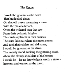 William Butler Yeats The Dawn Plath Poems Poetry Words Sylvia Plath Poems