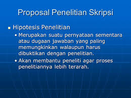 Proposal dituliskan dengan memasukan pernyataan argumentatf didalamnya. Bab 6 Proposal Penelitian Ppt Download