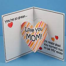 Great for personal notes · add matching envelopes Make Mother S Day Pop Up Card Mother S Day Crafts Aunt Annie S Crafts