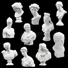 Resins are used in products such. A Set Of 10 Different Plaster Bust Statues Resin Casting Painting White Painting Music Painting Seapainting Jackson Aliexpress