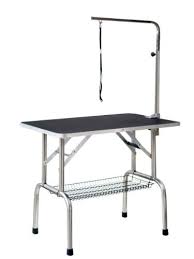 Goplus 35 X30 Large Portable Pet Dog Cat Grooming Table Dog Show W Mesh Tray Dog Grooming Pet Dogs Portable Dog Kennels