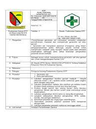 Sop pengoperasian dan pemeliharaan genset. Sop Pemeliharaan Generator Set