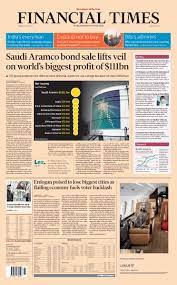 The financial times reports business and features share and financial product listings. Financial Times On Twitter Just Published Front Page Of The Financial Times International Edition Tuesday 2 April Https T Co Ku0wq3e0yq
