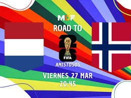 Países Bajos-Noruega: Ensayo mundialista en Ámsterdam