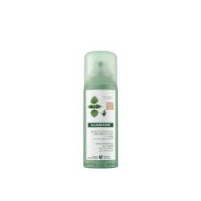 Why not get an optimal shampoo for it. Klorane Dry Shampoo With Nettle Brown To Dark Hair 50ml