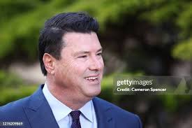 Rugby Australia Chairman Hamish McLennan talks during The Rugby... News  Photo