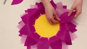 How to make paper flowers easy for kids. Kids Let S Make Paper Flowers Fun Easy Flower Fun Youtube