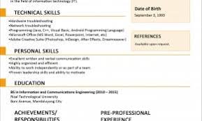 But you may easily do so if you have the. Samples Of Curriculum Vitae Without Work Experience
