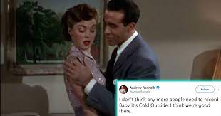 This English Teacher Ends The Debate Around Baby It S Cold Outside