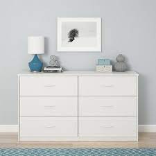 Mainstays 6 Drawer Dresser Nightfall Oak Walmart Com Storage Furniture Bedroom Black Bedroom Furniture 6 Drawer Dresser