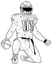American Football Player Coloring Pages Sketch Template Football Coloring Pages Sports Coloring Pages Football Player Drawing