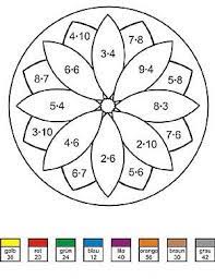 Druckschrift arbeitsblatt druckschrift in zeilen üben: Rechenmandalas Zum Kostenlosen Download Und Ausdrucken