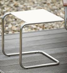 Aus metall oder glas, rund oder in schwarz: Beistelltisch Outdoor Metall Weiss 40x40 Cm Im Greenbop Online Shop Kaufen