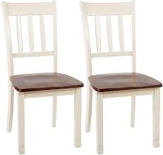 Amazon Com Ashley Furniture Signature Design Whitesburg Dining Room Side Chair Set Vin Side Chair Dining Room Dining Chairs Rectangular Dining Room Table