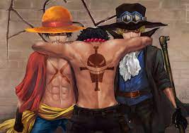One Piece Asl One Piece Luffy One Piece Nami Sabo And Luffy