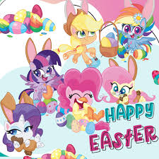 Her parents wanted her to get the best education possible and be fluent in english. My Little Pony Happy Easter Everypony Facebook